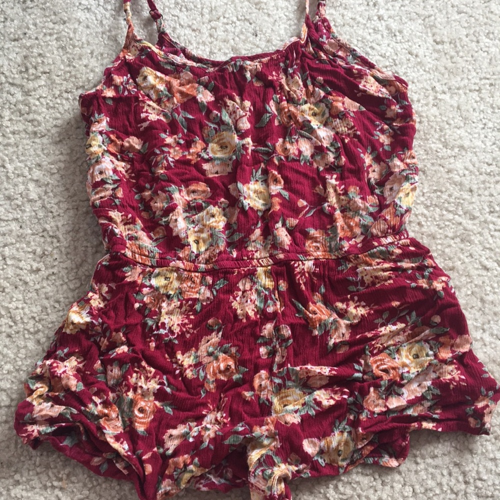 Floral Romper